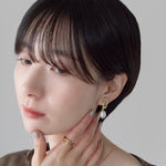 ciite' シーテ イヤリング シリコン付 デザインパール イヤリング