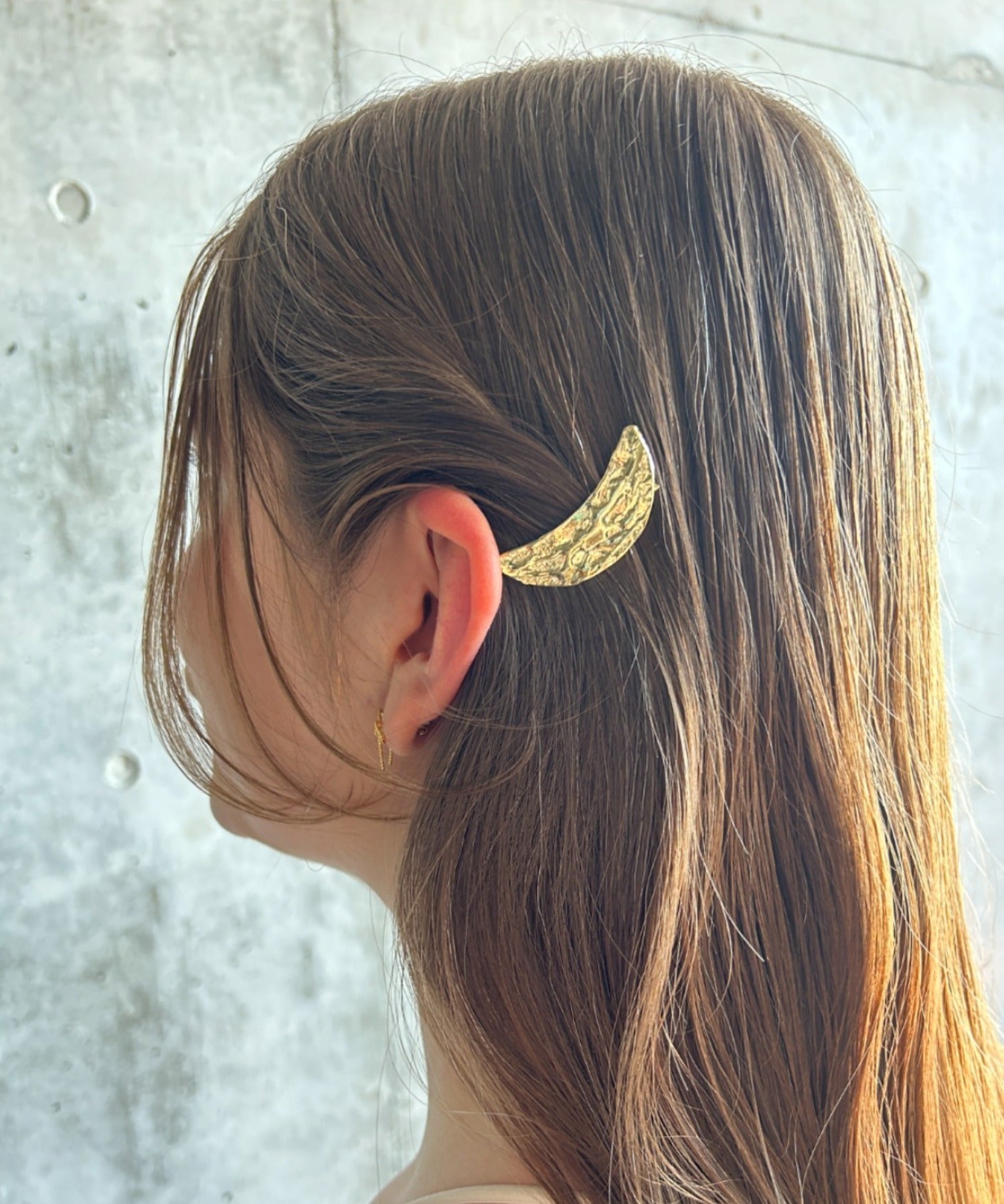 ciite' シーテ バレッタ/ヘアクリップ クレセントムーン デザインクリップ