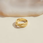 ciite' シーテ リング 【 金属アレルギー対応 】 クロスリング サージカルステンレス