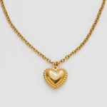 ciite' シーテ ネックレス 【 金属アレルギー対応 】 ハートネックレス サージカルステンレス