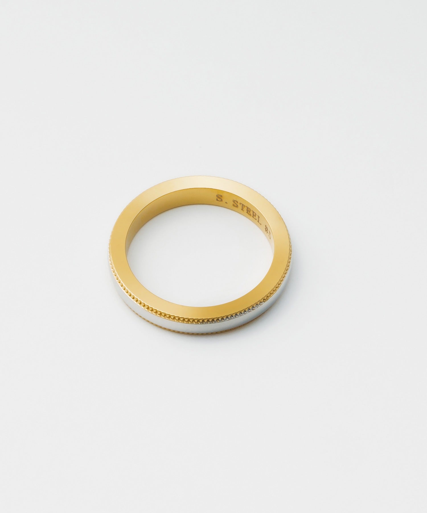 ciite' シーテ リング 【 金属アレルギー対応 】 バイカラーリング サージカルステンレス