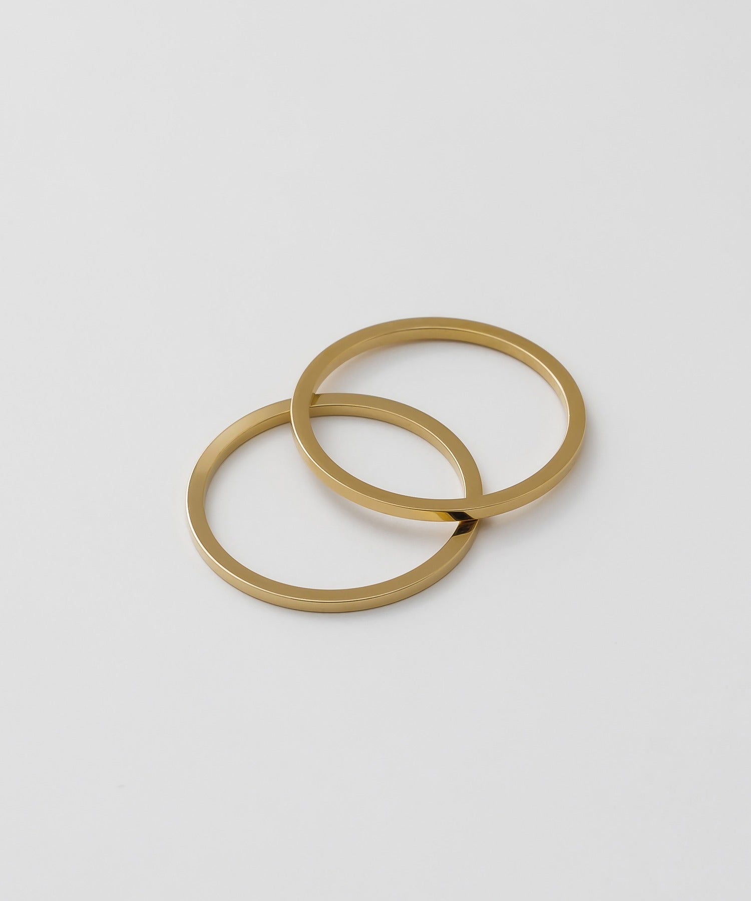 ciite' シーテ リング 【 金属アレルギー対応 】シンプルリング 4個セット サージカルステンレス