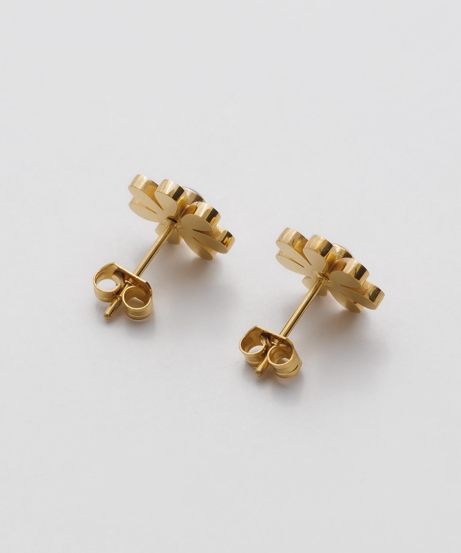 ciite' シーテ ピアス（両耳用） 【 金属アレルギー対応 】 フラワーモチーフピアス サージカルステンレス (両耳用)