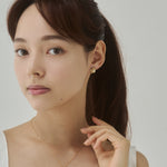 ciite' シーテ ピアス（両耳用） パール フラワーピアス（両耳用）