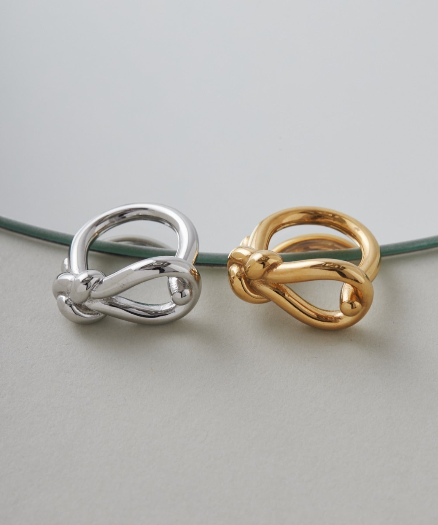 ciite' シーテ リング 【 金属アレルギー対応 】 ノットニュアンス リング サージカルステンレス