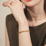 ciite' シーテ ブレスレット 【 金属アレルギー対応 】 チェーンブレスレット サージカルステンレス