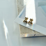 ciite' シーテ ピアス（両耳用） 【金属アレルギー対応】トライアングルピアス