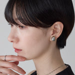ciite' シーテ イヤリング シリコン付 メタルデザイン イヤリング