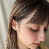 ciite' シーテ ピアス（両耳用） ニュアンスハートピアス (両耳用)