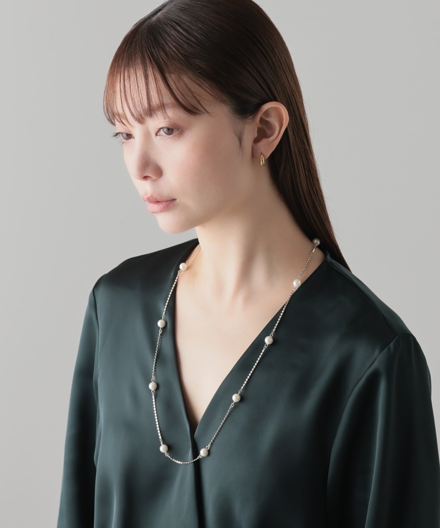 ciite' シーテ ネックレス デザインパール ロングネックレス