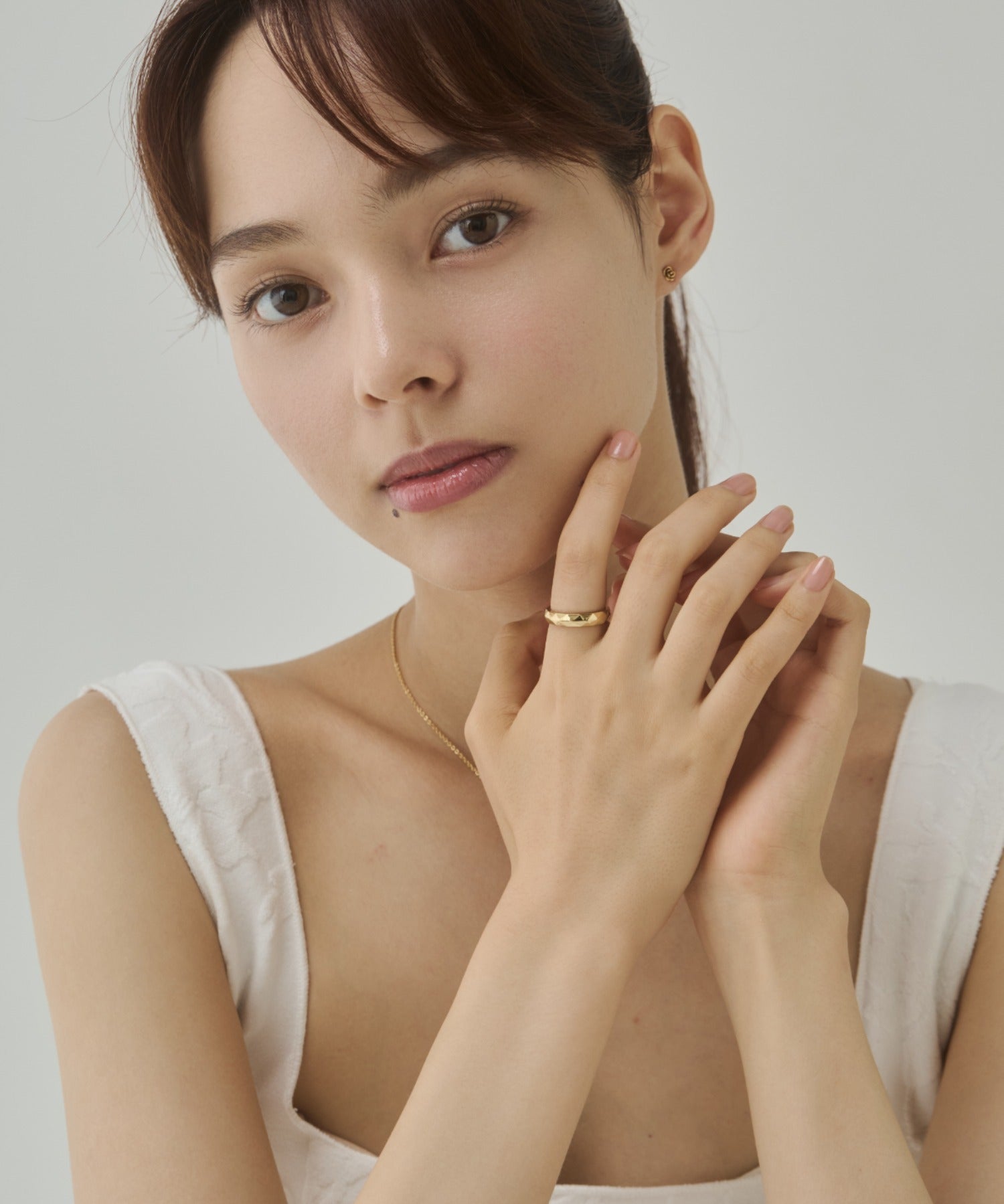 ciite' シーテ リング 【 金属アレルギー対応 】カットデザインリング サージカルステンレス