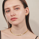 ciite' シーテ ネックレス 【 金属アレルギー対応 】 4mm スネークチェーンネックレス サージカルステンレス