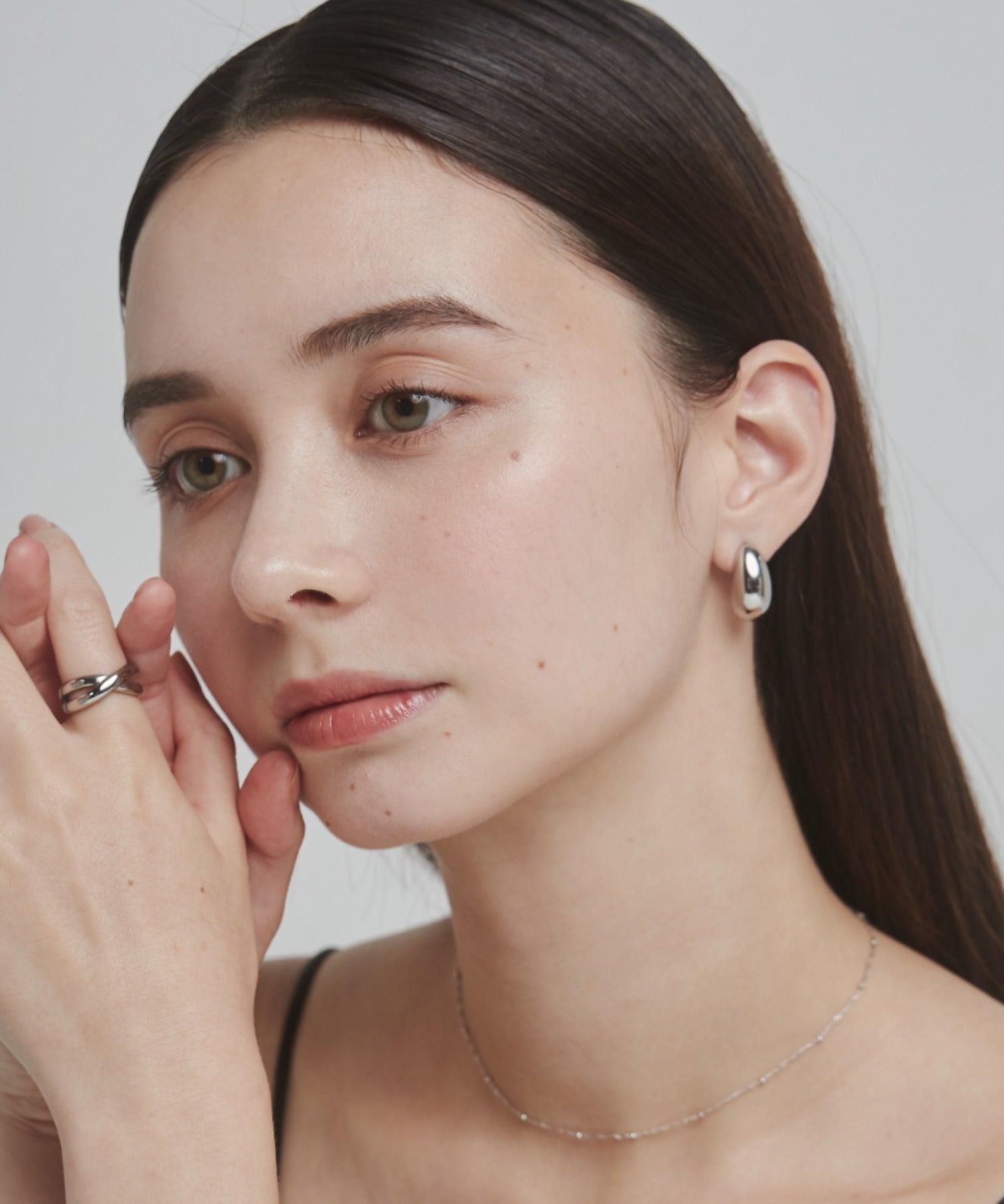 ciite' シーテ ピアス（両耳用） 【 金属アレルギー対応 】 ぷっくりピアス サージカルステンレス (両耳用)