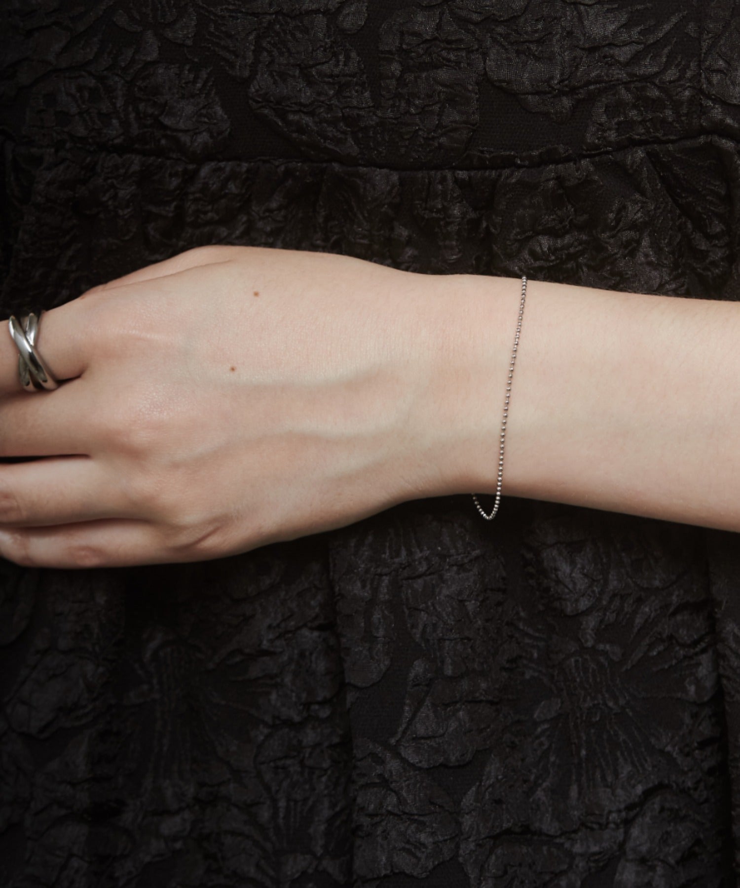 ciite' シーテ ブレスレット 【 金属アレルギー対応 】 シンプルボールチェーンブレスレット サージカルステンレス