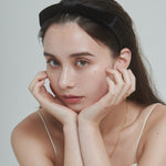 ciite' シーテ ヘアアクセサリー シルキーベロア カチューシャ