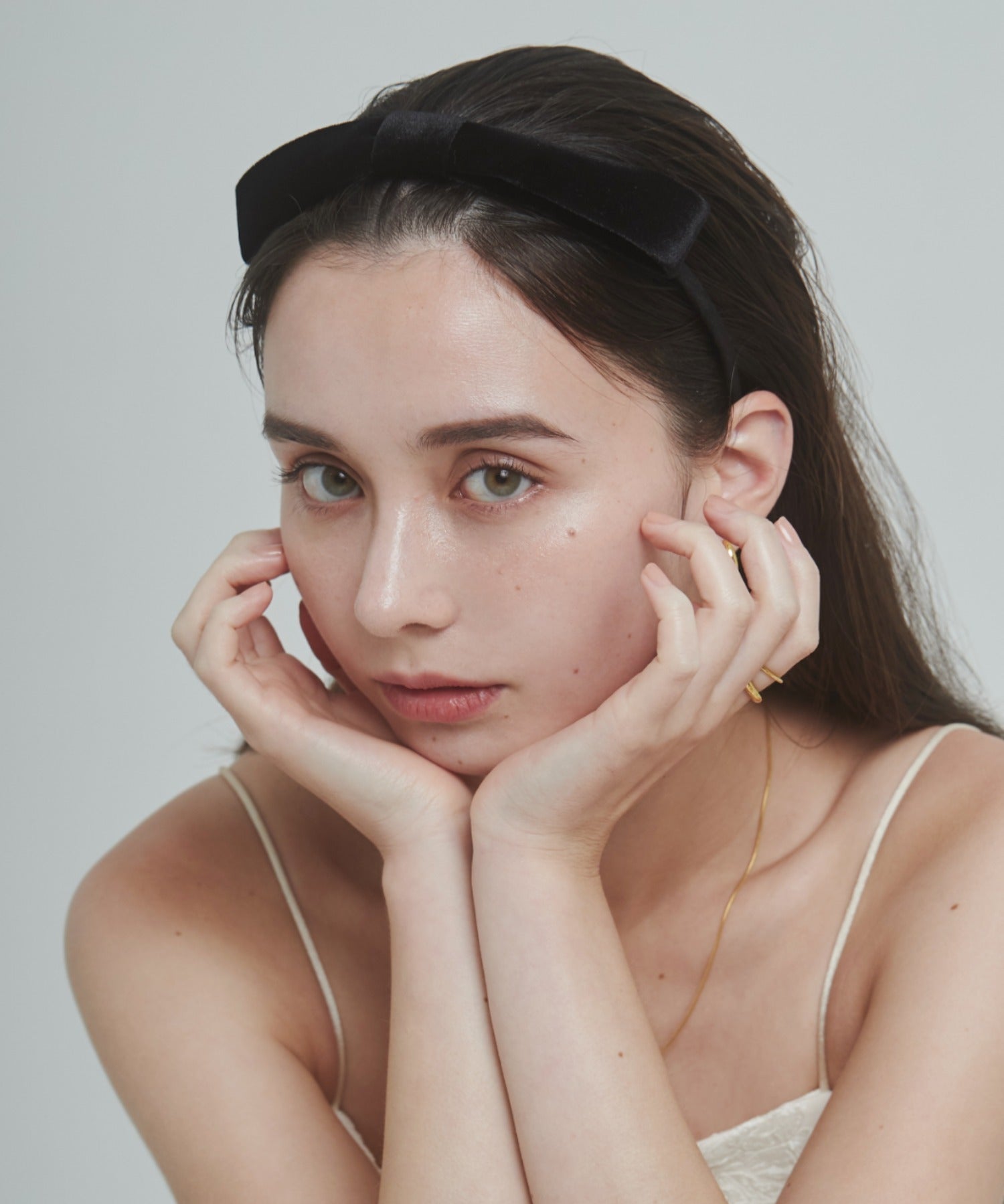 ciite' シーテ ヘアアクセサリー シルキーベロア カチューシャ