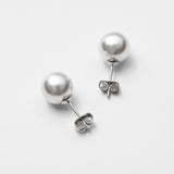 ciite' シーテ ピアス（両耳用） 【10mm】 選べるパールピアス （コットンパール / アクリルパール） (両耳用)