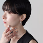 ciite' シーテ イヤリング シリコン付 デザインパール イヤリング