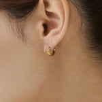 ciite' シーテ ピアス（両耳用） 【 金属アレルギー対応 】 4サイズ展開 シンプルフープピアス サージカルステンレス（両耳用）