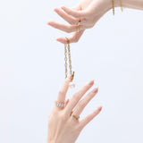 ciite' シーテ リング 【 金属アレルギー対応 】 ジルコニアデザインリング サージカルステンレス