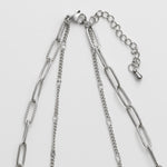 ciite' シーテ ネックレス 【 金属アレルギー対応 】 2連ロングネックレス サージカルステンレス