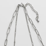 ciite' シーテ ネックレス 【 金属アレルギー対応 】 2連ロングネックレス サージカルステンレス