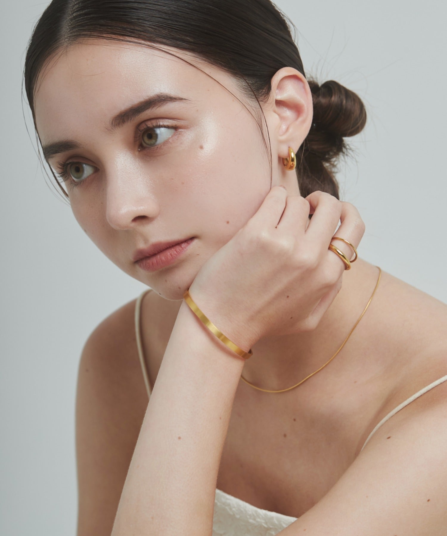 ciite' シーテ ブレスレット 【 金属アレルギー対応 】 シンプルブレスレット サージカルステンレス