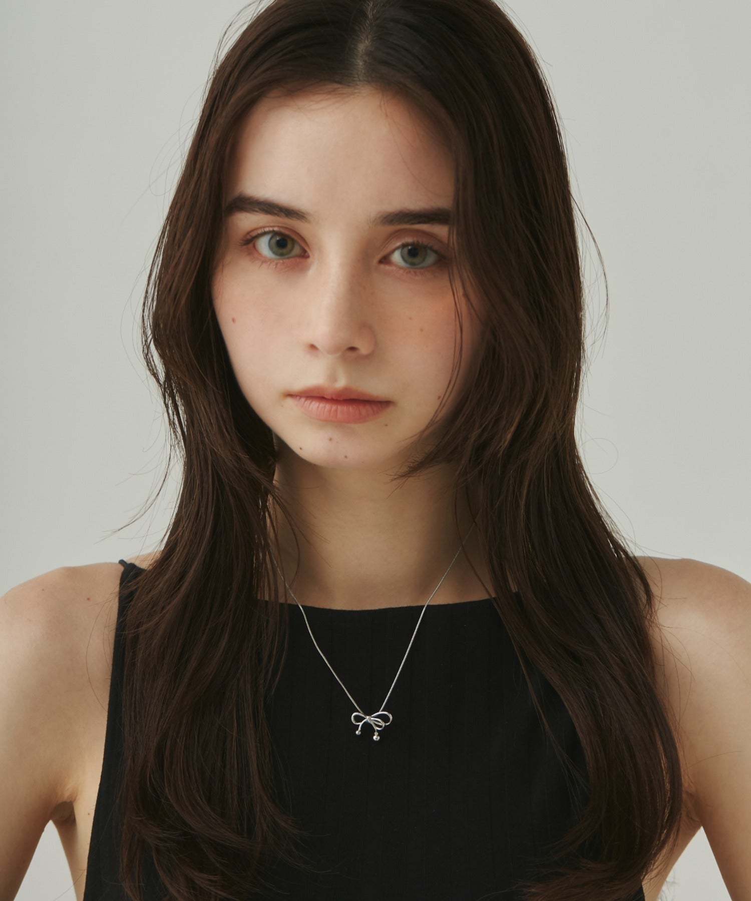 ciite' シーテ ネックレス 【 金属アレルギー対応 】 ミニリボンネックレス サージカルステンレス