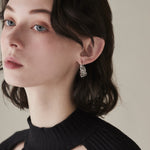 ciite' シーテ ピアス（両耳用） 【 金属アレルギー対応 】 ニュアンスデザインピアス サージカルステンレス (両耳用)