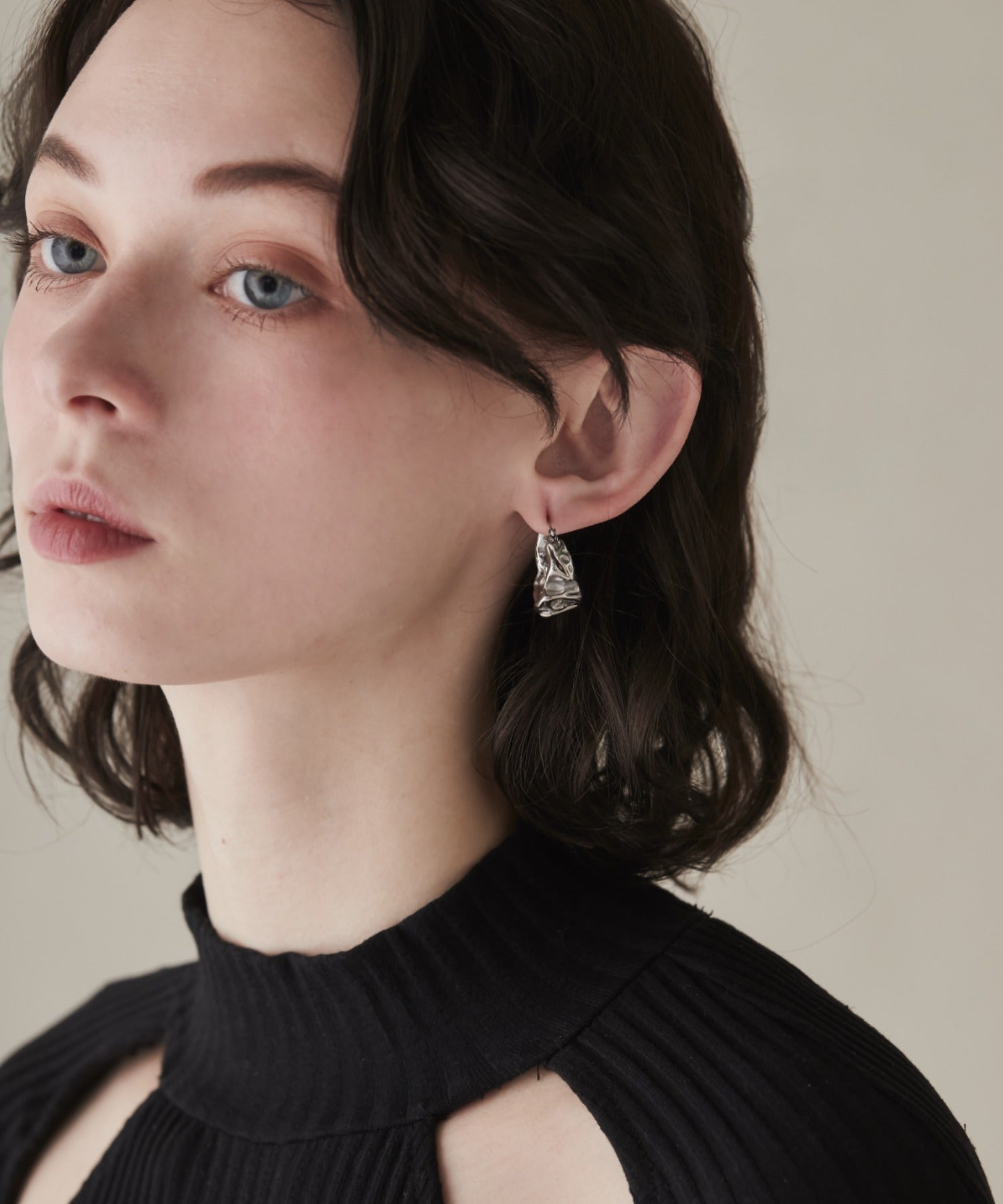 ciite' シーテ ピアス（両耳用） 【 金属アレルギー対応 】 ニュアンスデザインピアス サージカルステンレス (両耳用)