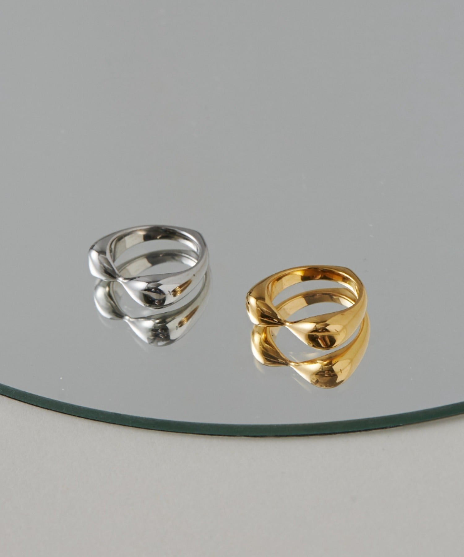 ciite' シーテ リング 【 金属アレルギー対応 】 ハートデザインリング サージカルステンレス