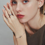 ciite' シーテ ブレスレット 【 金属アレルギー対応 】 ノットブレスレット サージカルステンレス