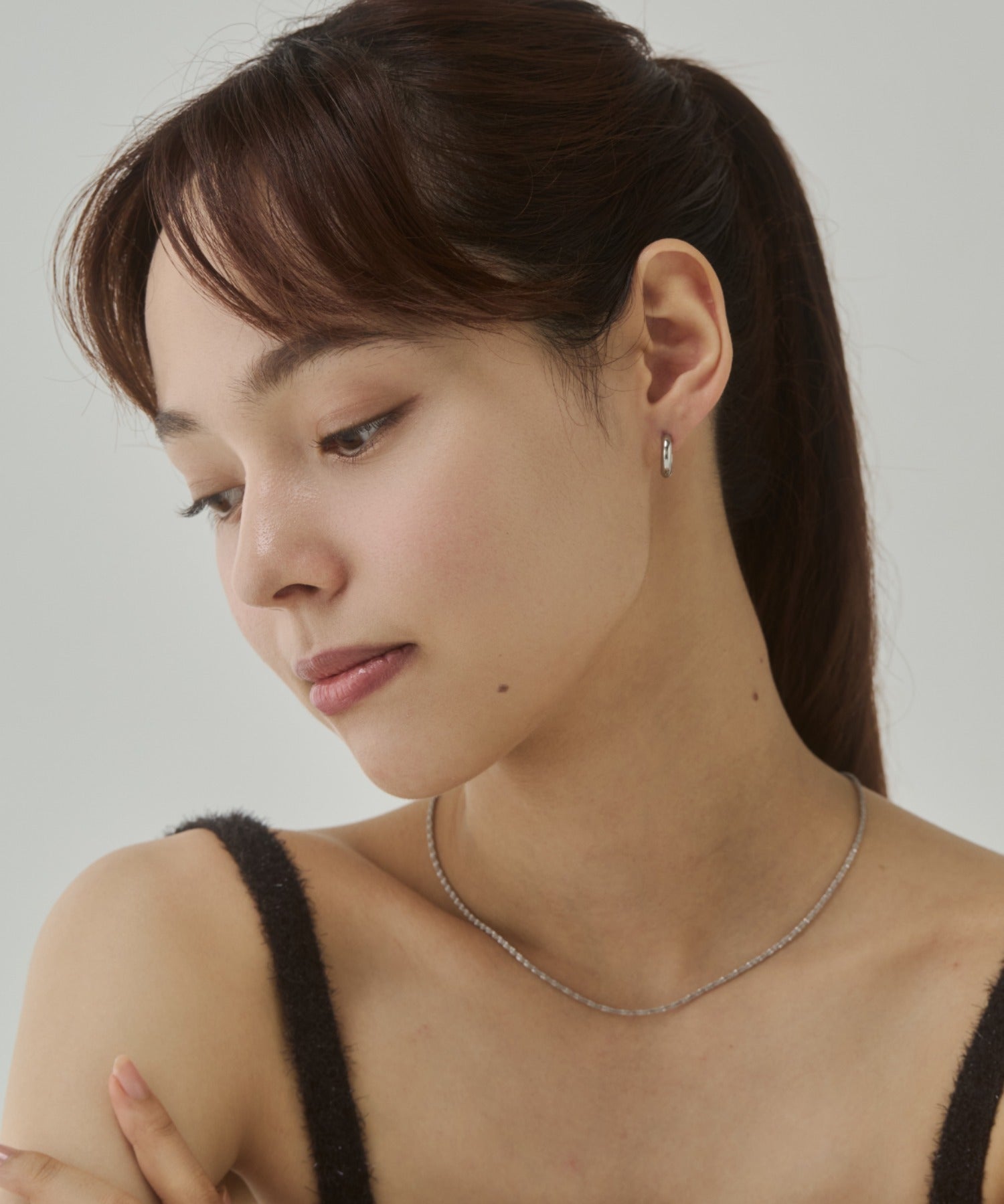 ciite' シーテ ピアス（両耳用） 【 金属アレルギー対応 】 4サイズ展開 シンプルフープピアス サージカルステンレス（両耳用）