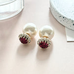ciite' シーテ ピアス（両耳用） ビジューパールピアス