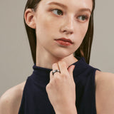 ciite' シーテ リング 【 金属アレルギー対応 】 バイカラーリング サージカルステンレス