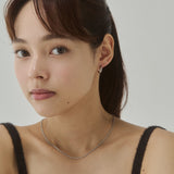 ciite' シーテ ピアス（両耳用） 【 金属アレルギー対応 】 4サイズ展開 シンプルフープピアス サージカルステンレス（両耳用）