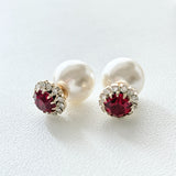 ciite' シーテ ピアス（両耳用） ビジューパールピアス