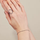 ciite' シーテ ブレスレット 【 金属アレルギー対応 】グリッターチェーンブレスレット サージカルステンレス