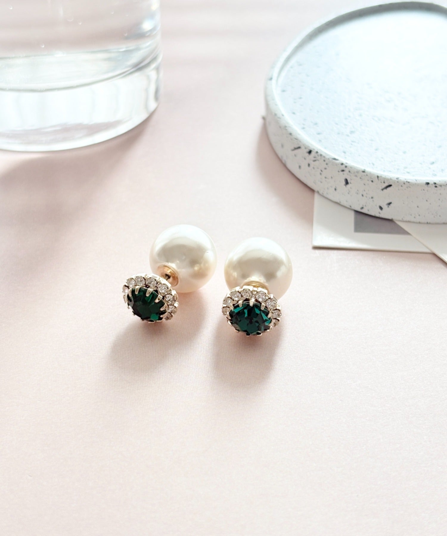 ciite' シーテ ピアス（両耳用） ビジューパールピアス