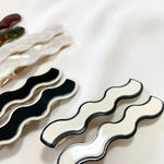 ciite' シーテ ヘアアクセサリー ウェーブデザインヘアピン 2個セット