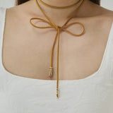 ciite' シーテ チョーカー シンプルコードチョーカー