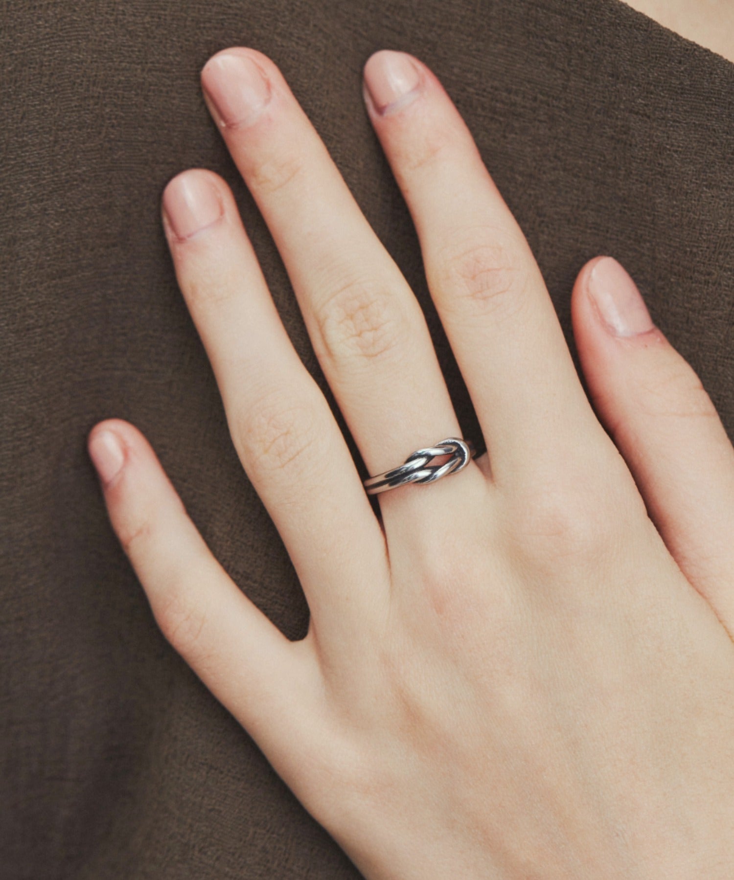 ciite' シーテ リング 【 金属アレルギー対応 】 ノットリング サージカルステンレス