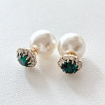 ciite' シーテ ピアス（両耳用） ビジューパールピアス
