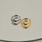 ciite' シーテ リング 【 金属アレルギー対応 】 ノットリング サージカルステンレス