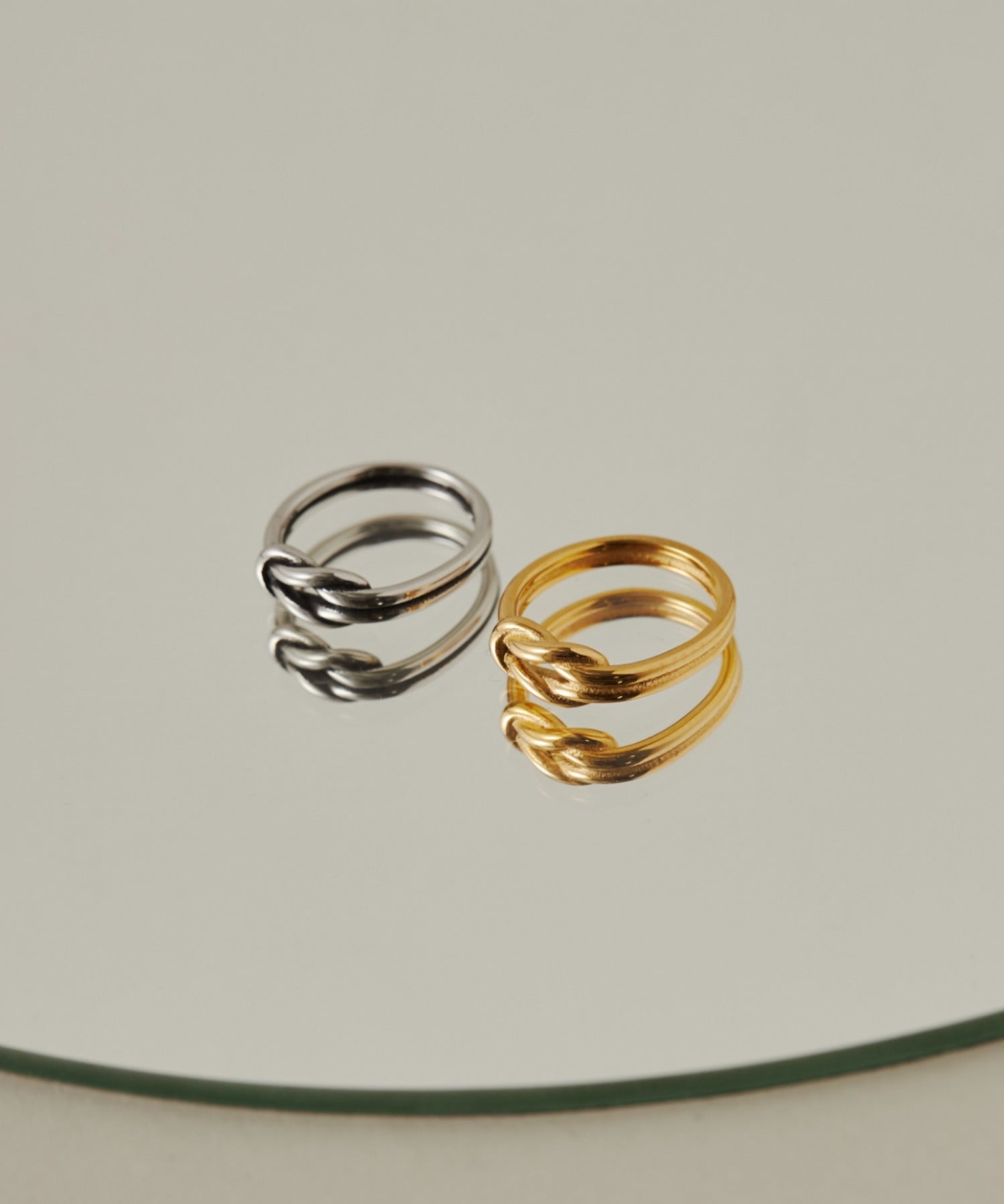 ciite' シーテ リング 【 金属アレルギー対応 】 ノットリング サージカルステンレス