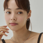 ciite' シーテ ピアス（両耳用） 【 金属アレルギー対応 】 4サイズ展開 シンプルフープピアス サージカルステンレス（両耳用）