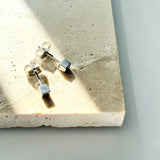 ciite' シーテ ピアス（両耳用） 【金属アレルギー対応】シンプルスクエア ピアス