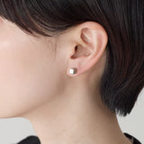 ciite' シーテ ピアス（両耳用） 【金属アレルギー対応】シンプルスクエア ピアス