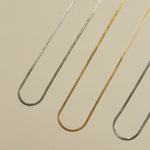 ciite' シーテ ネックレス 【 金属アレルギー対応 】 4mm スネークチェーンネックレス サージカルステンレス