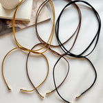 ciite' シーテ チョーカー シンプルコードチョーカー